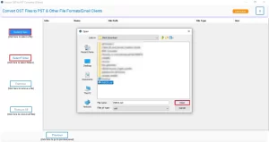 Choose the Select File or Select Folder