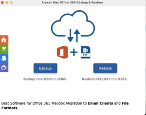 Open the MacGater Office 365 Mailbox Backup Tool