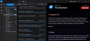Download and install Mozilla Thunderbird