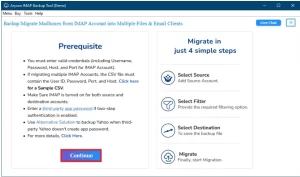 Run the MacGater EML Converter