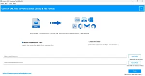 Launch MacGater EML Converter