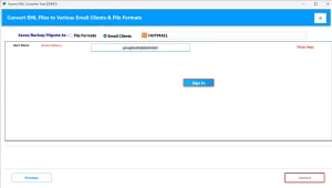 Enter your Hotmail credentials