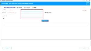 Enter AOL Mail login credentials