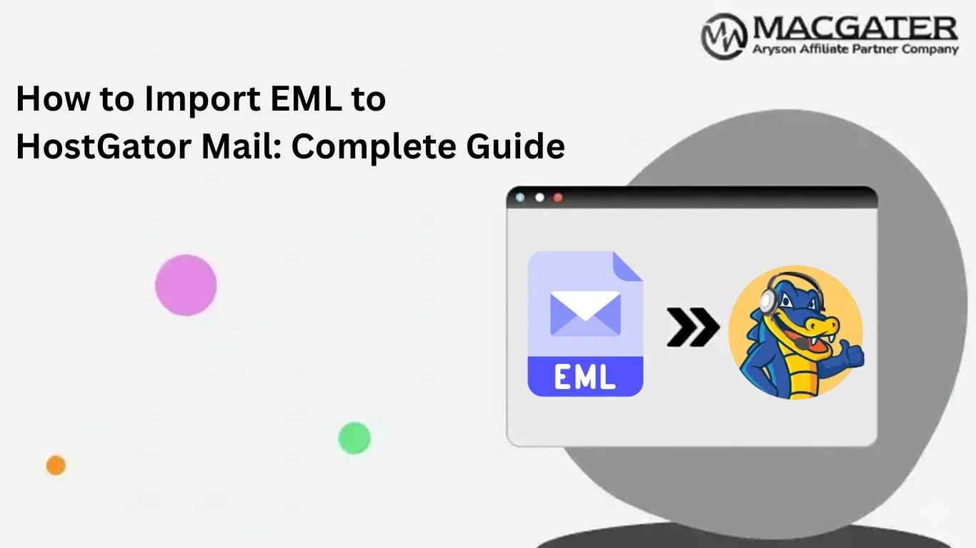 Import EML to HostGator mail