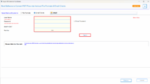 Enter your credentials
