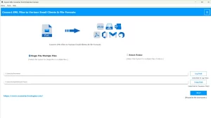 Run MacGater EML Converter tool