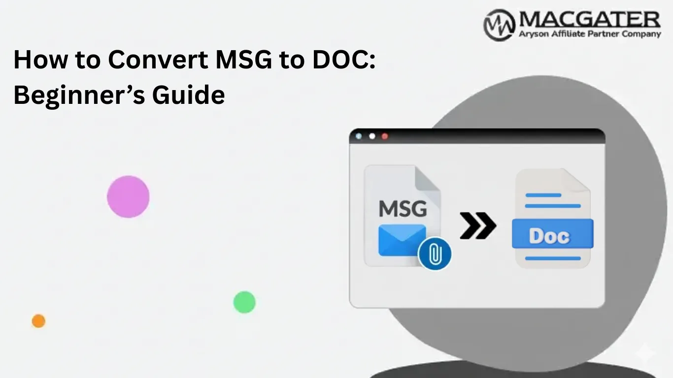 Convert MSG to DOC