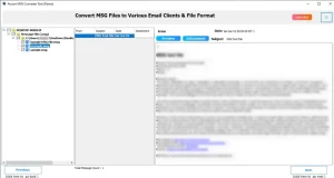 Preview emails and proceed