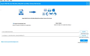 Download and install Mac MSG Converter Tool
