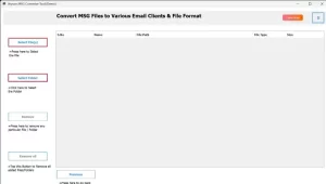 Upload MSG files or folder