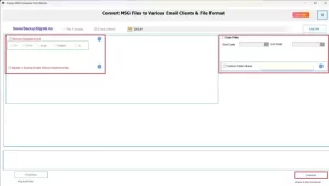 Apply filters then click Convert