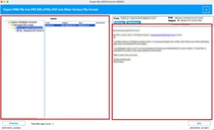 Preview the added MSG files