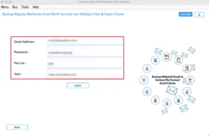 Enter your Yandex Mail credentials to connect the account