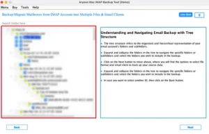 You have to select the required mailbox folders